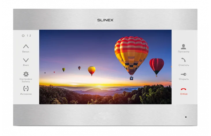 Монитор видеодомофона Slinex SL-10MHD Silver+White