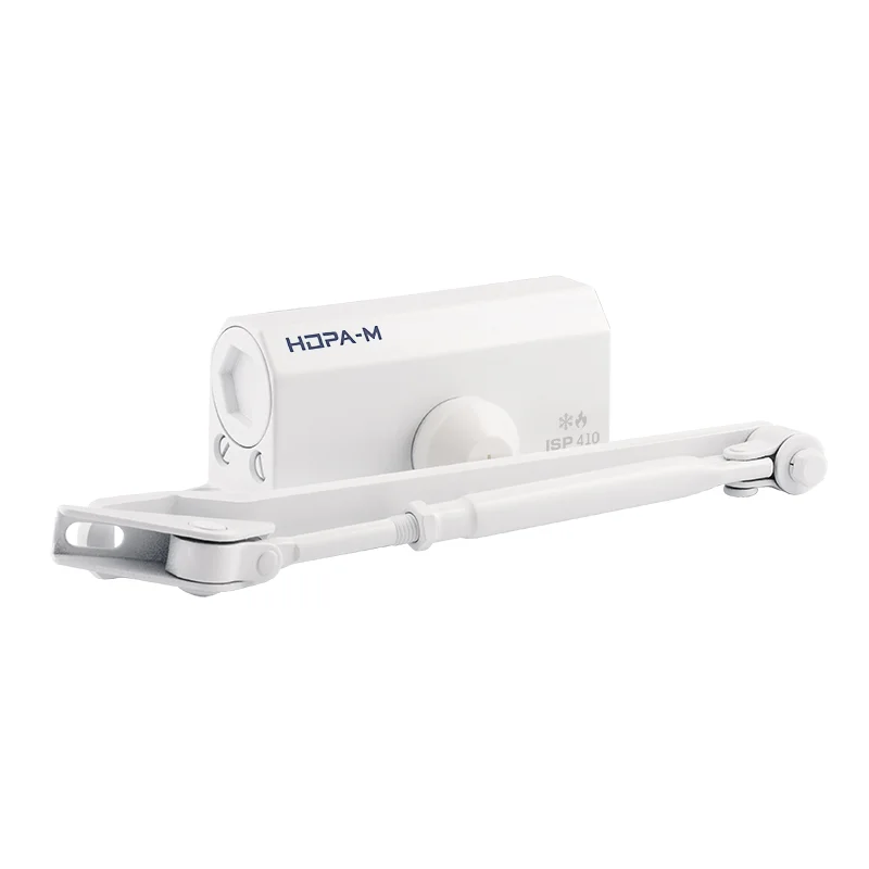Дверной доводчик Нора-М ISPARUS 410 (белый) до 60 кг, EN3