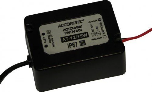 Блок питания AccordTec AT-12/15W  12 В / 1,5А