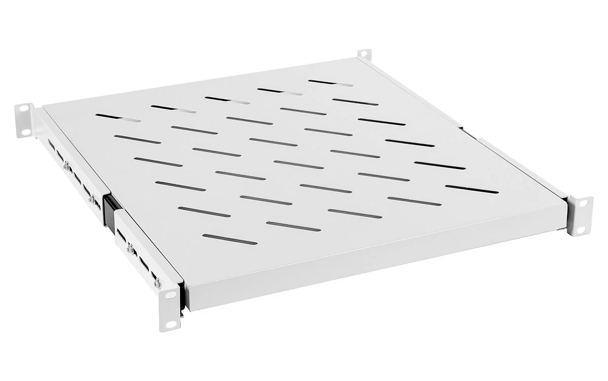 Cabeus JE05-800 (7148c) Серая перфорированная полка, 1U