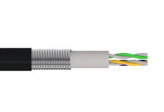 Патч-корд Cabeus PC-ARM-UTP-RJ45-Cat.6a-1.5m-PE (10131c)