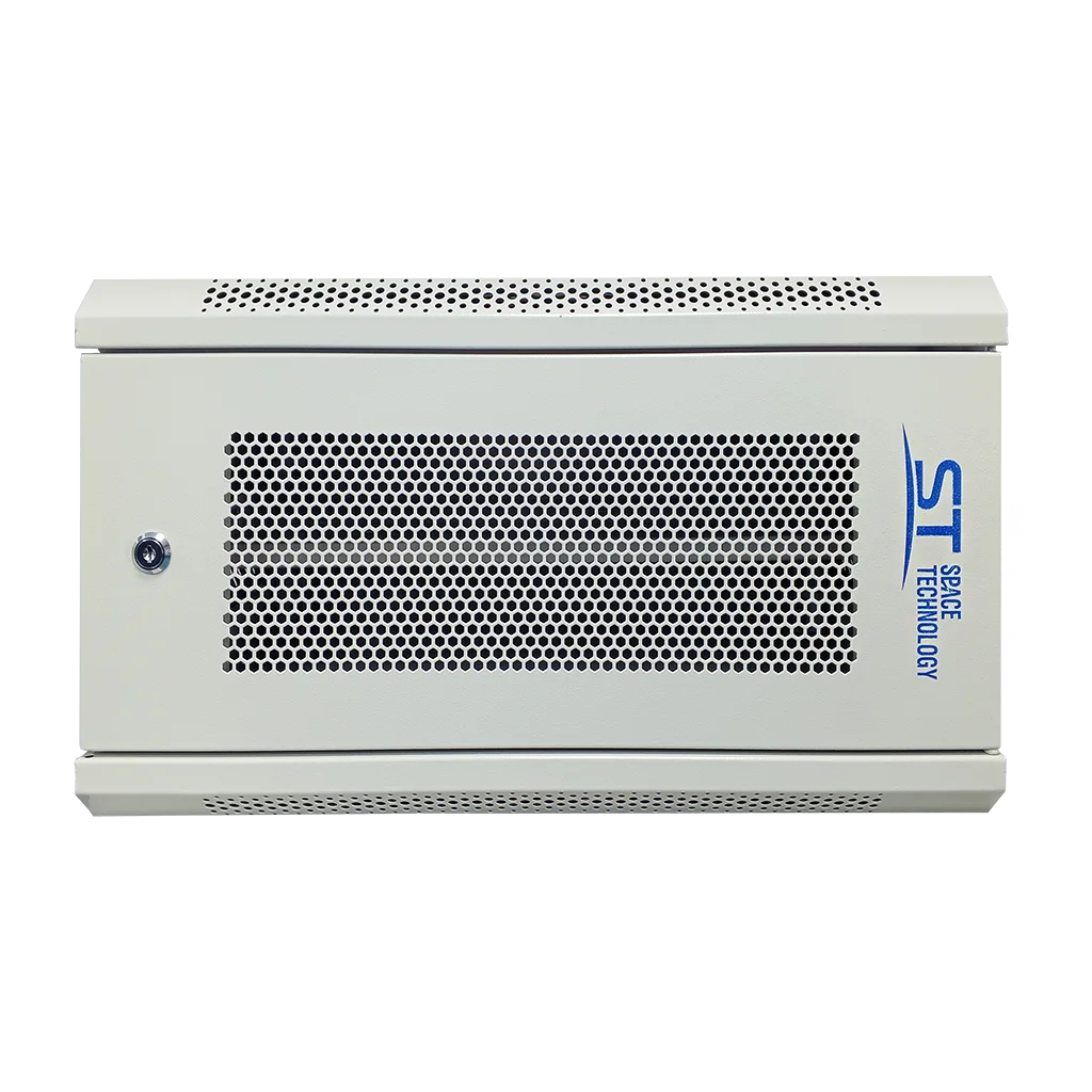 Space Technology ST-NCP6U03 (СЕРЫЙ) С ПОЛКОЙ  U телекоммуникационный шкаф