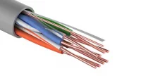 Кабель U/UTP-CAT5e 4 пары, медь (внутренний), серый, (бухта 305м)