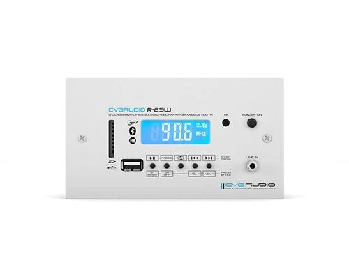 CVGaudio R-25W Трансляционный усилитель 15/25 Вт, на 2 зоны