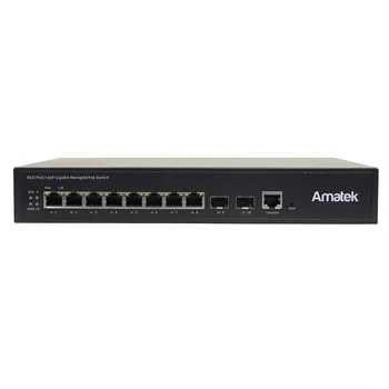 Коммутатор Amatek AN-SGM10P8A
