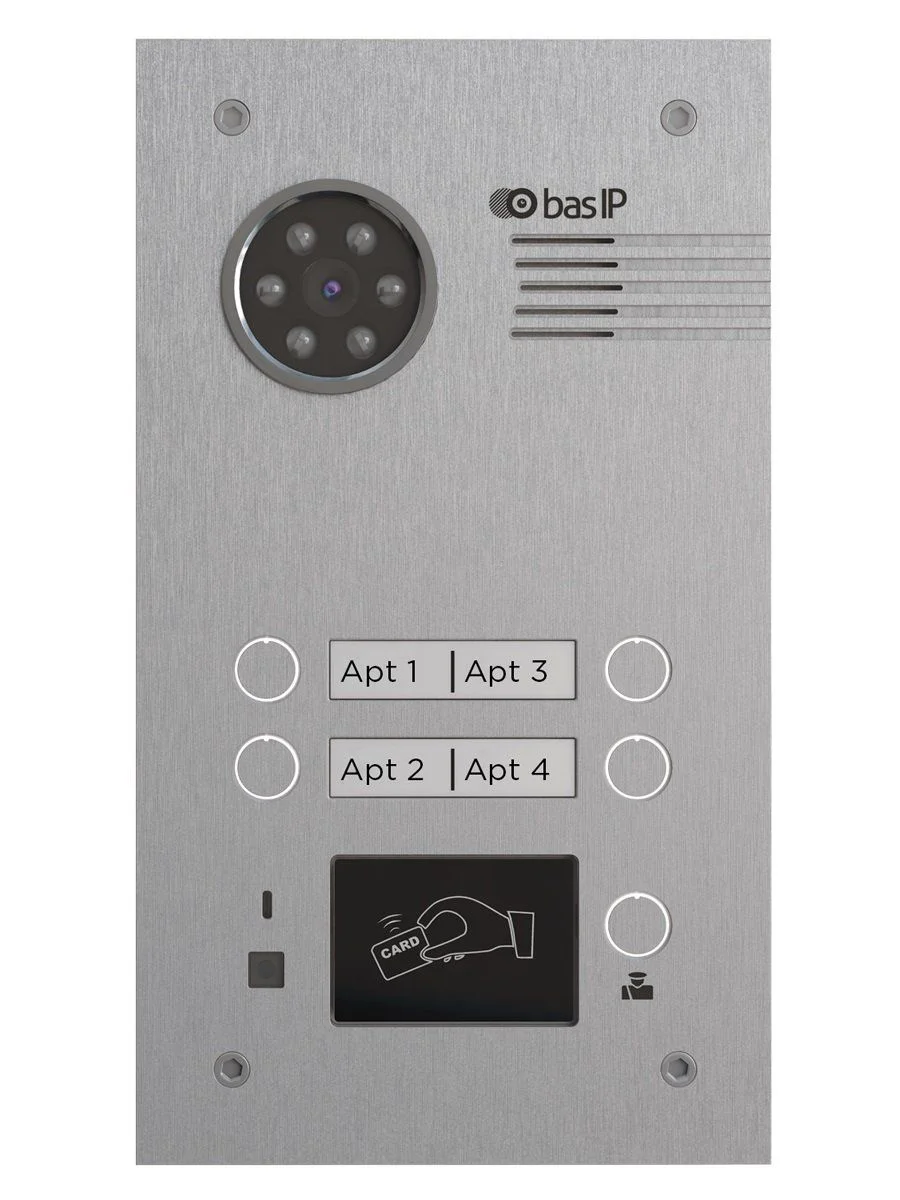 Вызывная панель BAS-IP BA-04BD SILVER