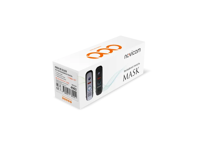 Вызывная панель Novicam MASK FHD SILVER Novicam v.4483