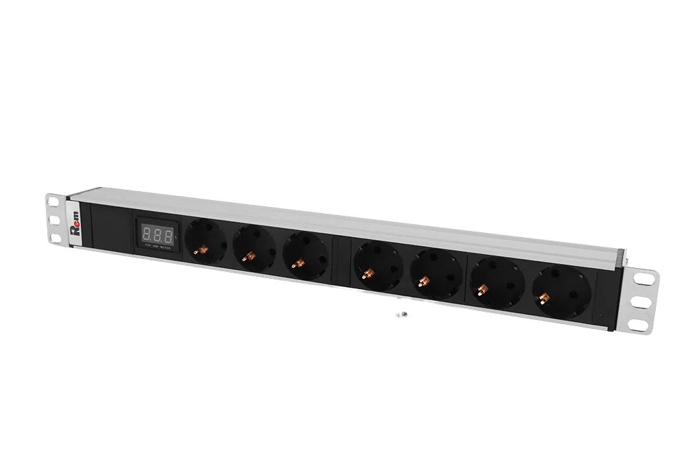 Rem R-32-7S-Am-440-K Горизонтальный блок розеток 19" до 32А