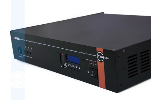 CVGaudio R-203m Трансляционный усилитель 100/150/300 Вт, на 2 зоны