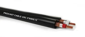 CVGaudio PROCAST cable USC 2*6/60/0,12
