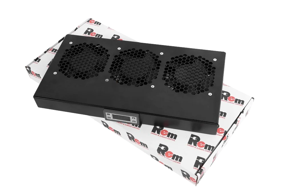 Rem R-FAN-3K-1U-9005 вентиляторный модуль, с 3 вентиляторами