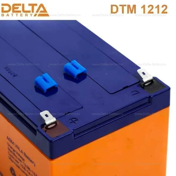 Аккумулятор Delta DTM 1212 AGM (12 В / 12 Ач)