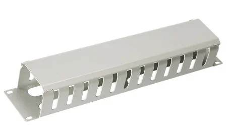 Cabeus JB07-2U-GY (7770c) Горизонтальный 2U кабельный органайзер 19" Серый