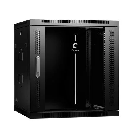 Cabeus SH-05F-12U60/60-R-BK (10743c) Настенный 12U телекоммуникационный шкаф 19"