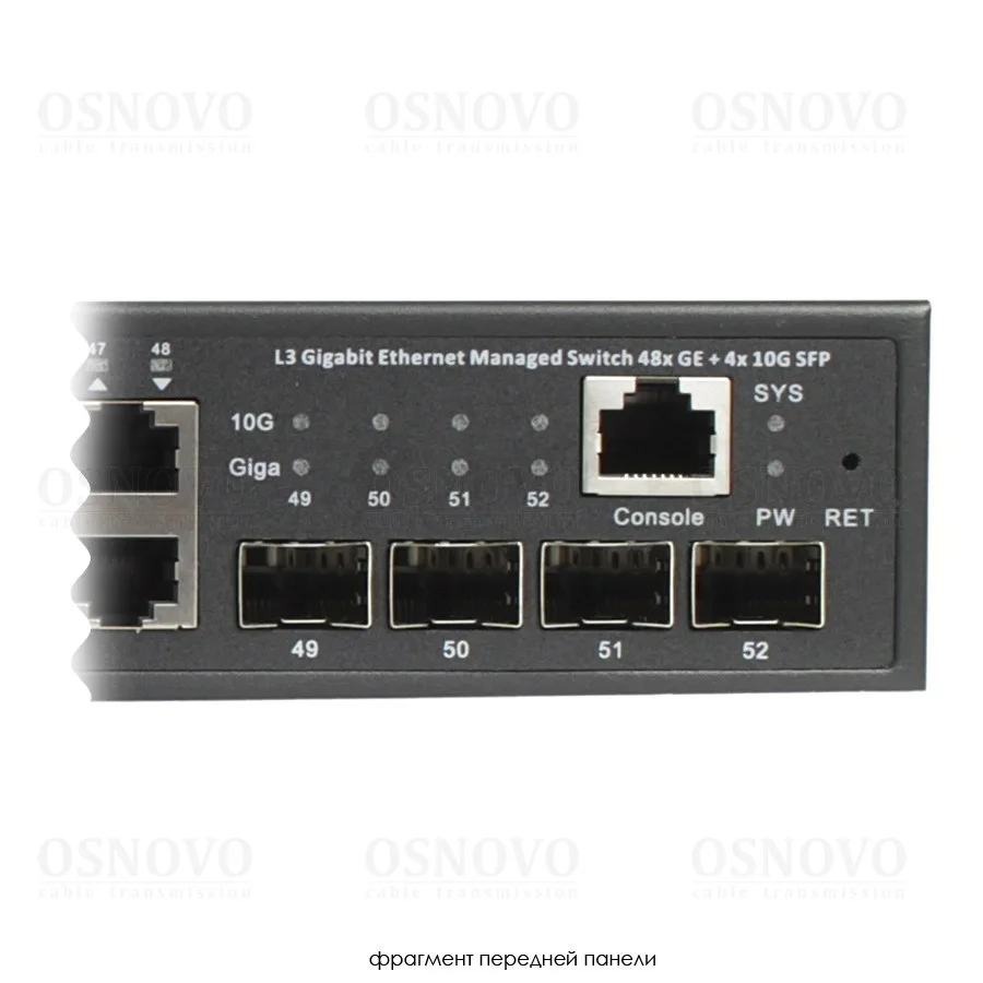 OSNOVO SW-48G4X-1L