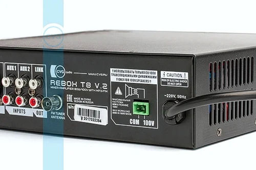 CVGaudio ReBox T8 Трансляционный усилитель 80 Вт, на 1 зону