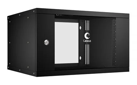 Cabeus WSC-05D-6U55/45-BK (10172c) Настенный 6U телекоммуникационный шкаф 19"