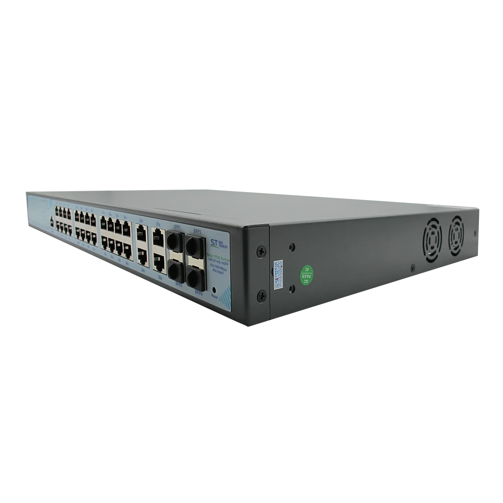 Коммутатор Space Technology ST-S324POE(24G/4G/4S/1C/400W/A) PRO M