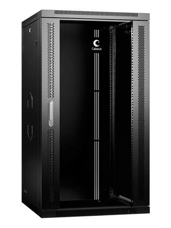Cabeus SH-05F-22U60/60-R-BK (10749c) Настенный 22U телекоммуникационный шкаф 19"