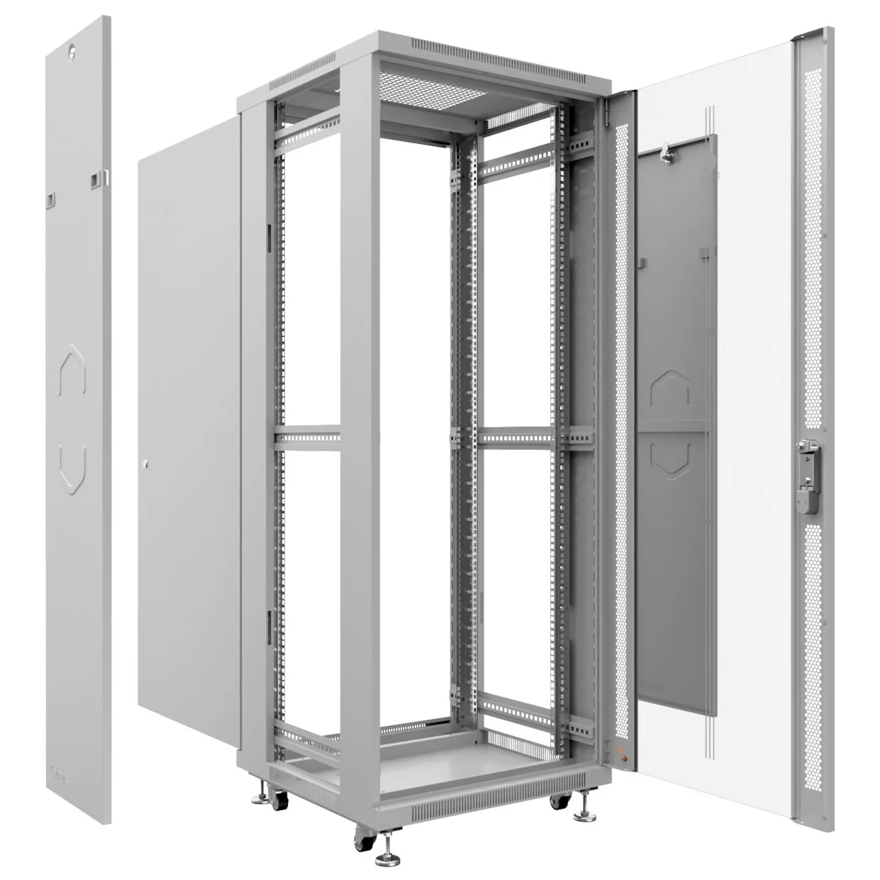 Cabeus SH-05C-37U60/100 (7642c) Напольный 37U телекоммуникационный шкаф 19"