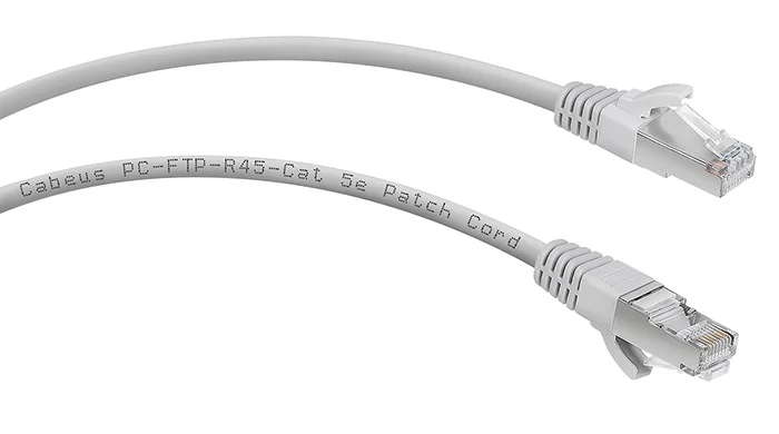 Патч-корд Cabeus PC-FTP-RJ45-Cat.5e-0.5m-LSZH (8869c)