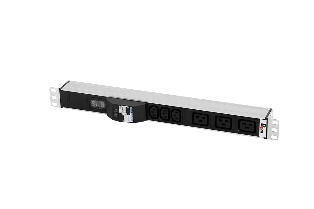 Rem R-32-3C13-3C19-A-Am-440-K Горизонтальный блок розеток 19" до 32 А