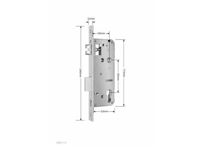 Novicam Врезной замок 5085 Novilock v.4935