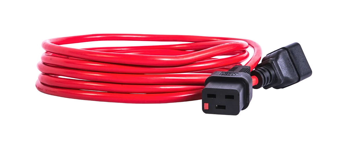 Rem R-16-Cord-C19-C20-1.8-Red кабель питания ,