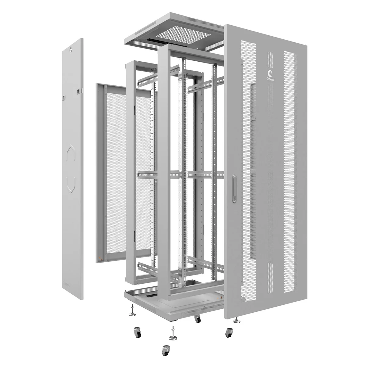 Cabeus ND-05C-32U60/80 (7225c) Напольный 32U телекоммуникационный шкаф 19"