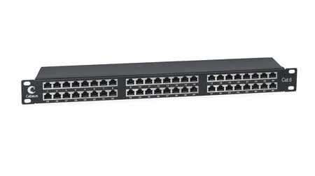 Cabeus PLHD-48-Cat.6-SH-Dual IDC-1U (8891c) Патч-панель 19"  на 48 портов