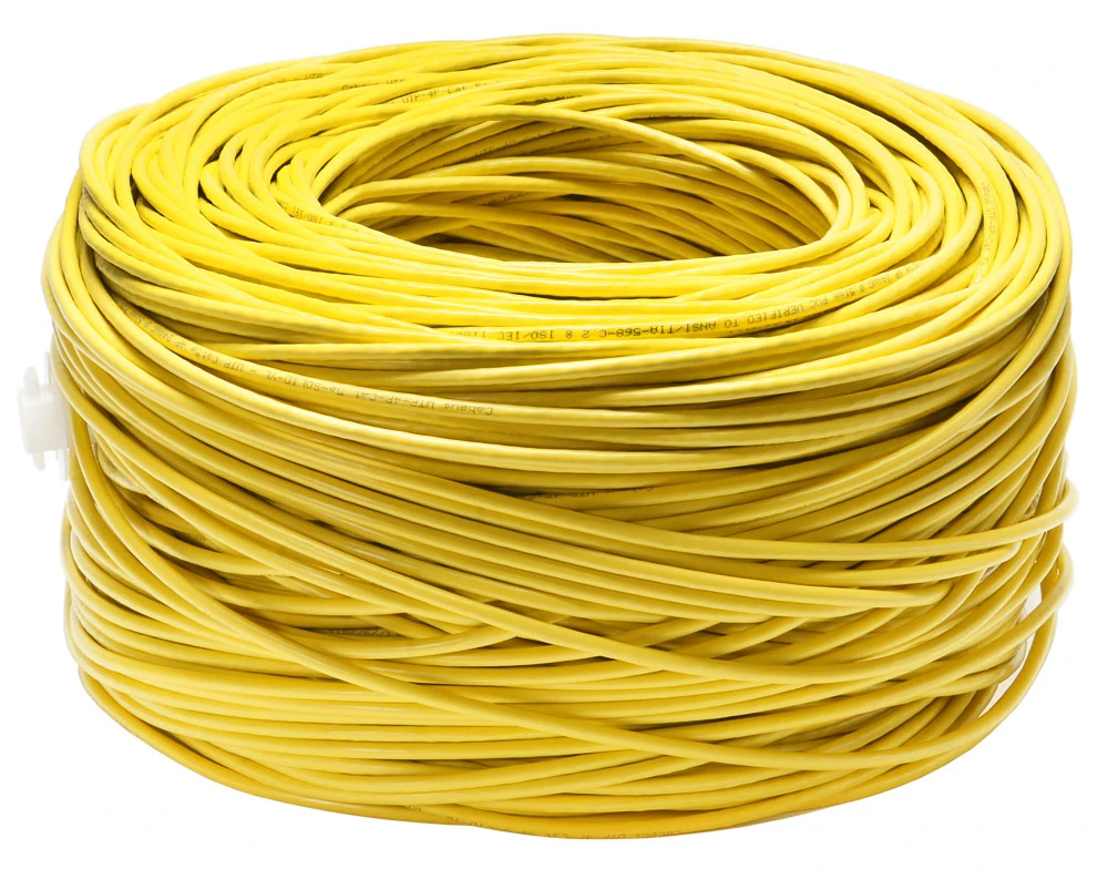 UTP-4P-Cat.5e-SOLID-LSZH-YL- (9780c-1)