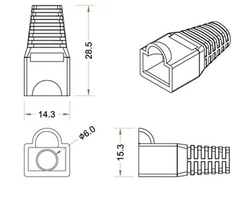 Amatek AVC-Cover-RJ45