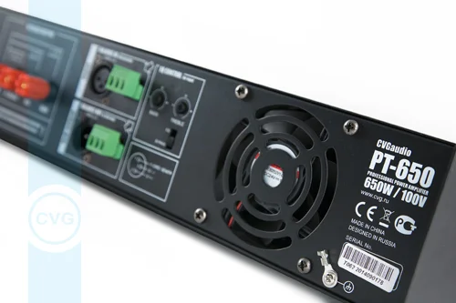 CVGaudio PT-650 Трансляционный усилитель 650 Вт, на 1 зону