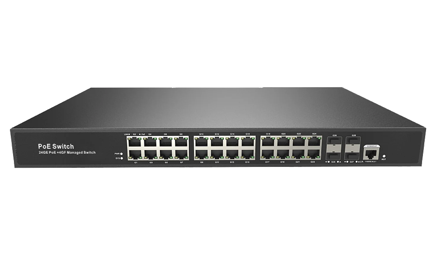 Коммутатор RVi RVi-2NSM24G-4S rev.2