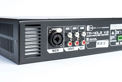 CVGaudio TR-40LS Трансляционный усилитель 40 Вт, на 1 зону