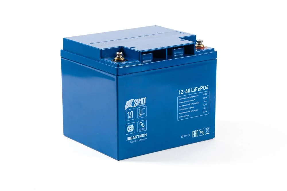Аккумулятор Бастион Skat i-Battery 12-40 LiFePO4 Li-ion (12,8 В / 40 Ач)