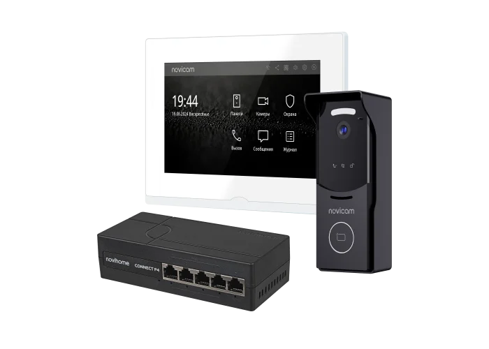 Комплект видеодомофона Novicam IMPULSE 7 IP KIT WHITE Novicam v.4645