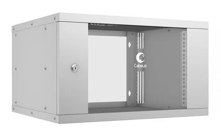 Cabeus WSC-05D-6U55/45 (10170c) Настенный 6U телекоммуникационный шкаф 19"
