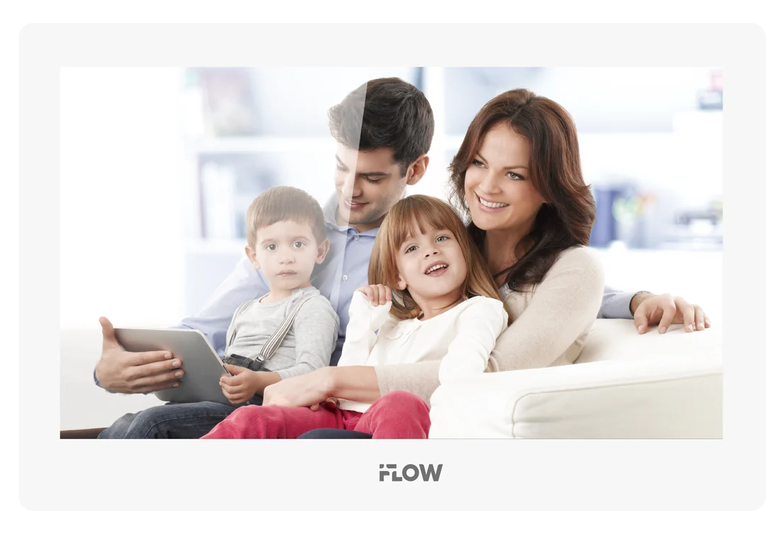 Монитор видеодомофона iFlow F-VI-3562IPWE1/White