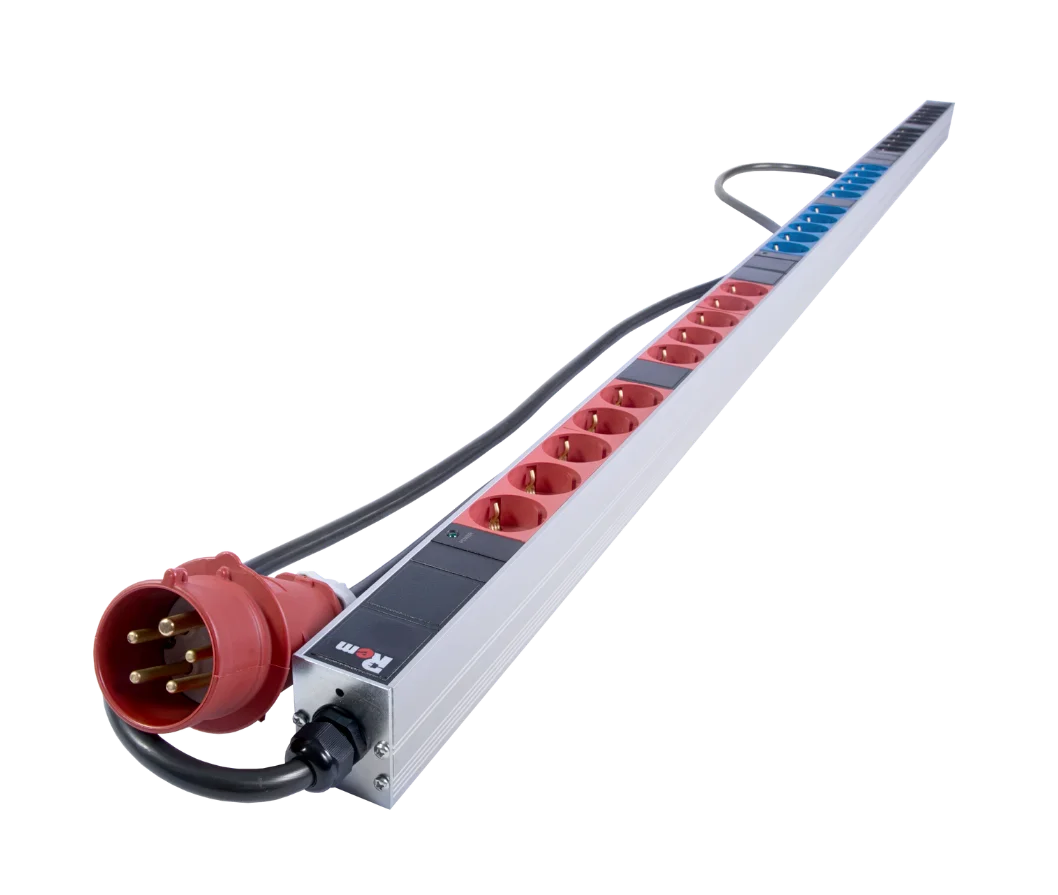 Rem R-3x16-30S-I-1820-3-3PN Вертикальный блок розеток 19" до 16А