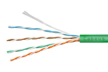UTP-4P-Cat.5e-SOLID-LSZH-GN-100 (9779c-5)