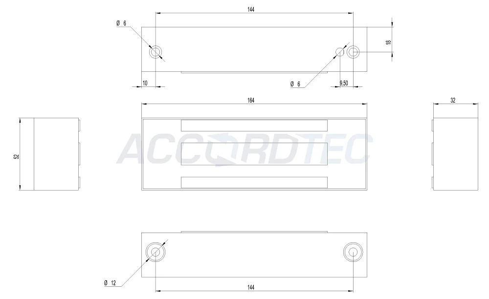 AccordTec ML-300K с уголком, цвет Серебряный металлик