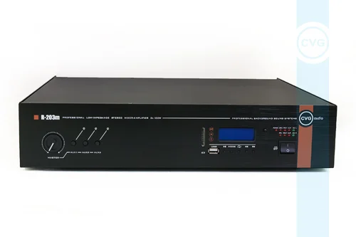 CVGaudio R-203m Трансляционный усилитель 100/150/300 Вт, на 2 зоны