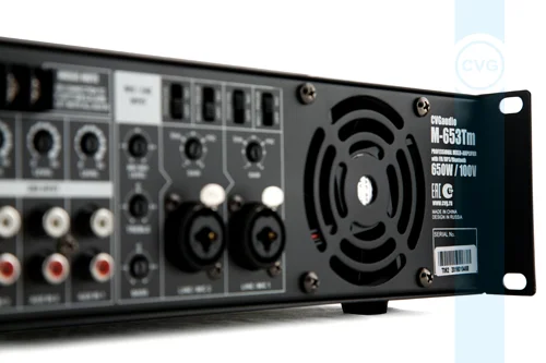 CVGaudio M-653Tm Трансляционный усилитель 650 Вт, на 1 зону