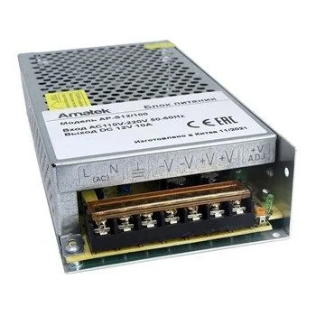 Блок питания Amatek AP-S12/100  12 В / 10А