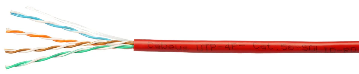UTP-4P-Cat.5e-SOLID-RD-100 (7249c-5)