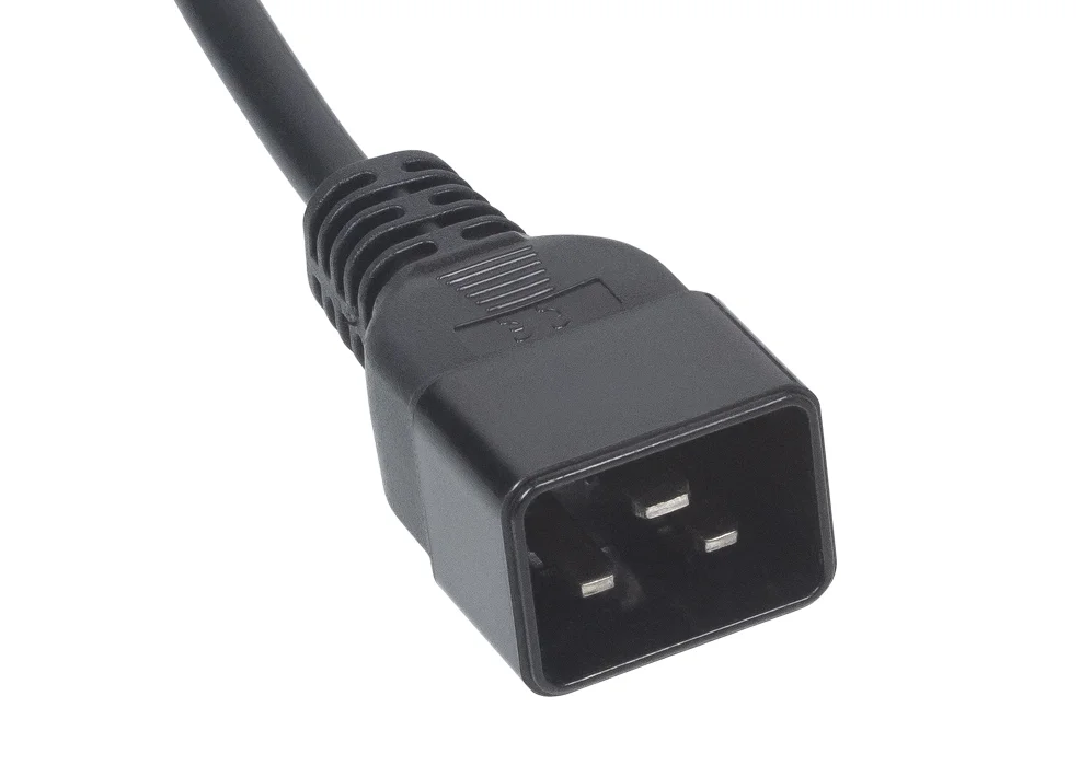 Cabeus PC-IEC19-IEC20-2.5-0.5M (12257c) кабель питания IEC 320 C19 + IEC 320 C20, 0.5 м