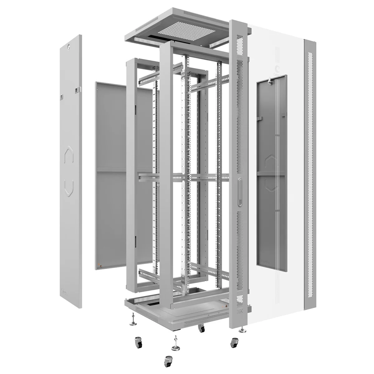 Cabeus SH-05C-37U60/100 (7642c) Напольный 37U телекоммуникационный шкаф 19"