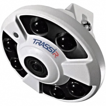 TRASSIR TR-D9151IR2 v2 1.4 IP Видеокамера 5 Мп, объектив 1,4 мм