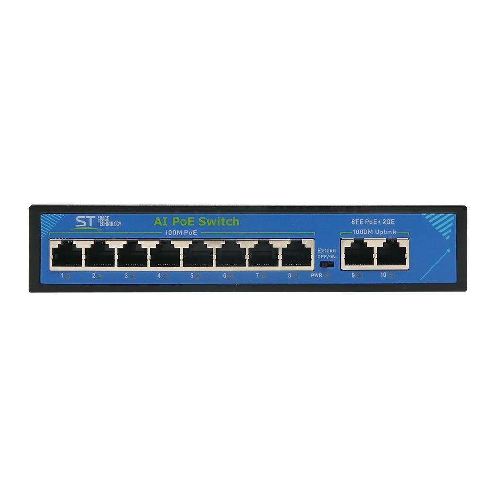 Коммутатор Space Technology ST-S86POE (2G/120W/А) PRO, (версия 2)